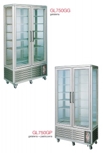 Vertical showcases GL 750 GG e GP