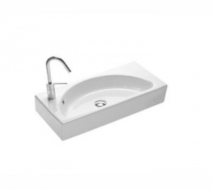 Area Mezzaluna washbasin 70x35 (YXBN)