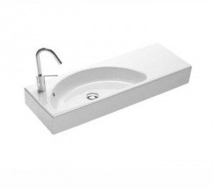 Area Mezzaluna washbasin 90x35 (Y0U1)