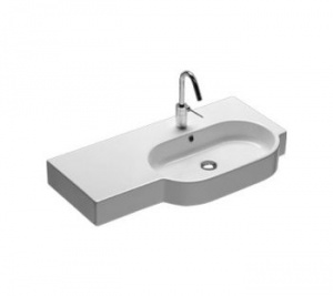 Area 90x45 right washbasin (Y0UY)