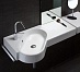 Area 90x50 left washbasin (YVB0)