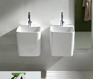 G-FULL one hole wall hung sink 400x480 (YXJG)