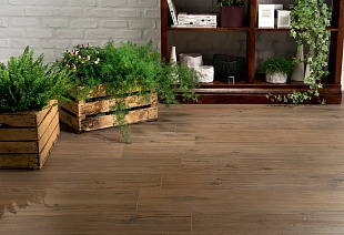 Пример интерьера с керамогранитом из коллекции «ROOT»