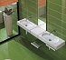 Area 70x35 washbasin without holes (Y0W9)