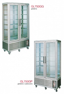 Vertical showcases GL 750 GG e GP